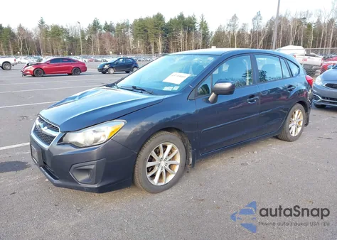 2013 Subaru Impreza 2.0I Premium z USA, uszkodzony, nr VIN JF1GPAC6XDH827372